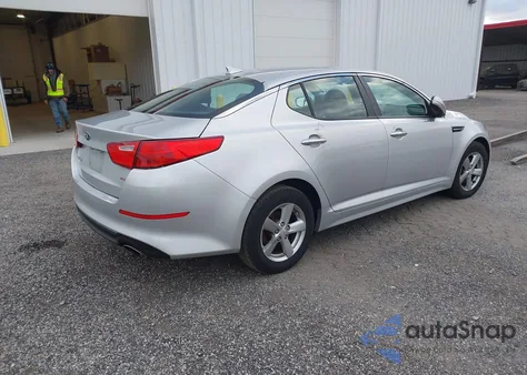 2015 Kia Optima Lx z USA, uszkodzony, nr VIN 5XXGM4A70FG378333